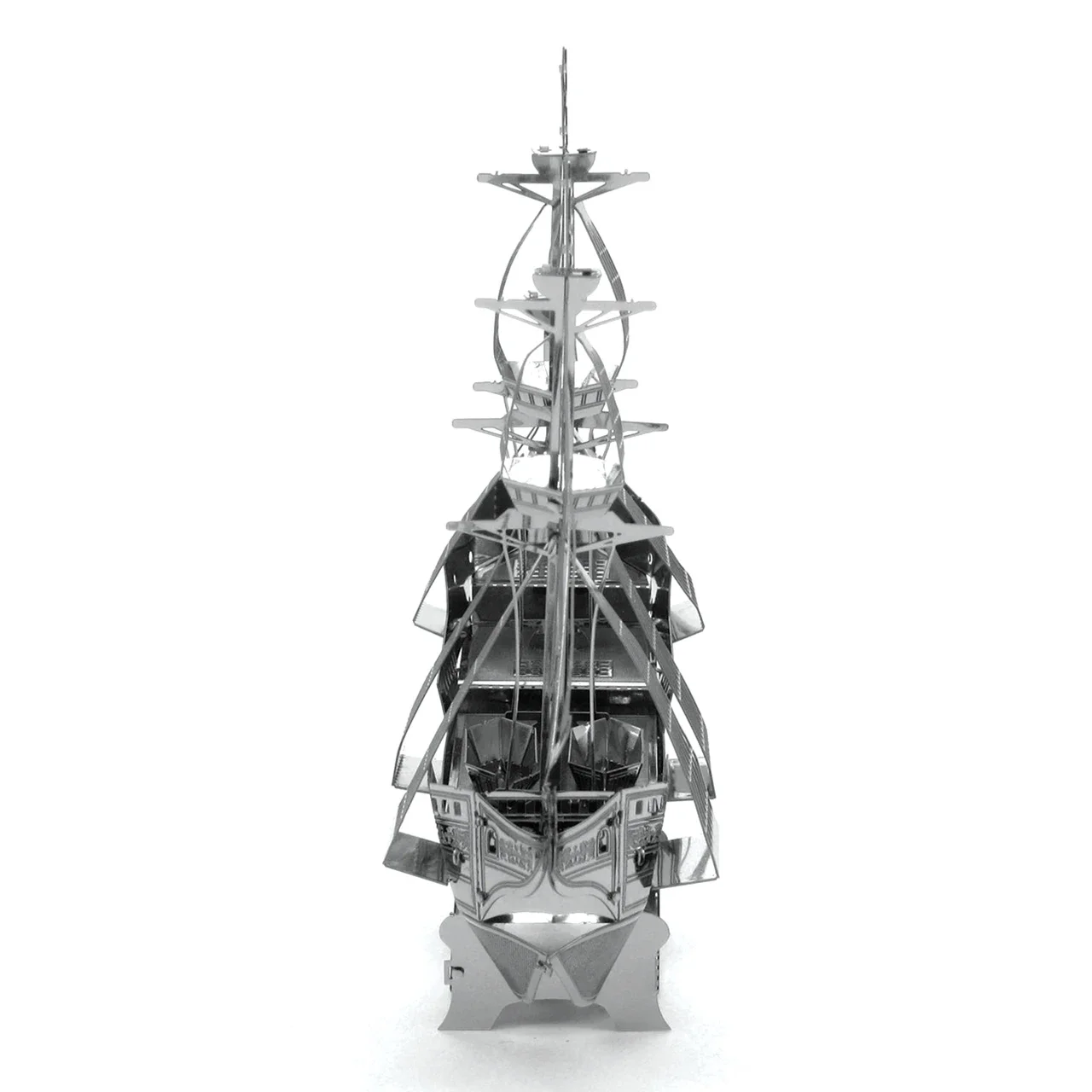 Golden deer boat 3D Metal Puzzle model kits DIY Laser Cut Puzzles Jigsaw Toy For Children 3