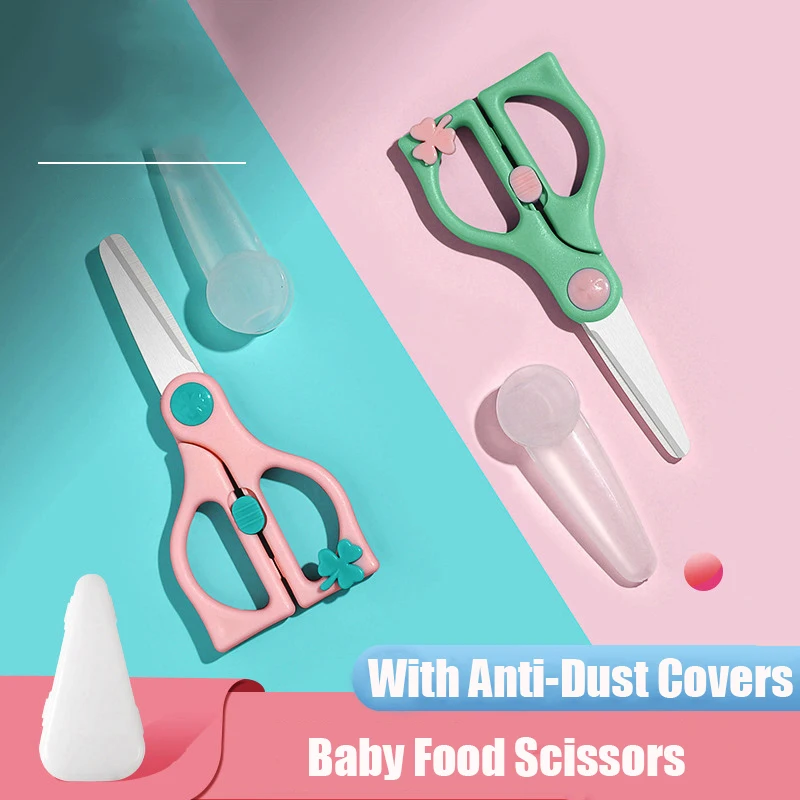 Infant Feeding Aid Scissors Ceramic Baby Food Scissors For Baby Supplies