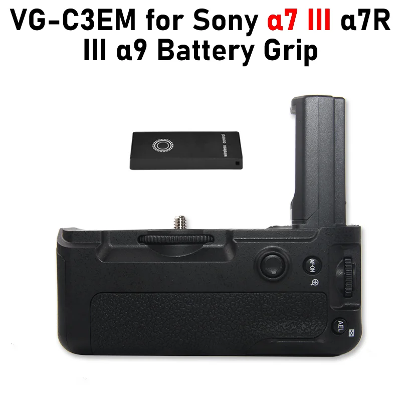

A7III батарейный блок с пультом дистанционного управления для Sony a9 a7 III a7R3 a7M3 вертикальный батарейный блок