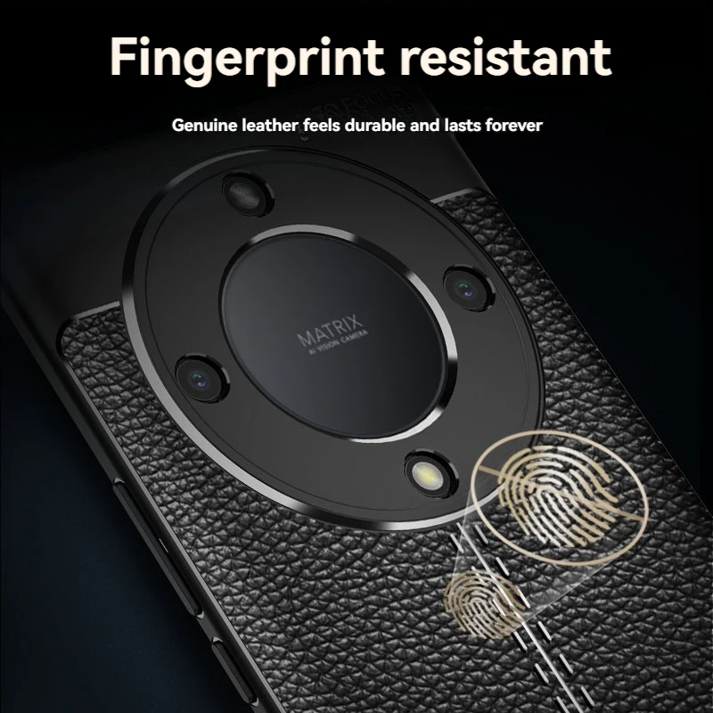 Luxury Business Leather Texture PU Shockproof Soft Protective Phone Case Cover