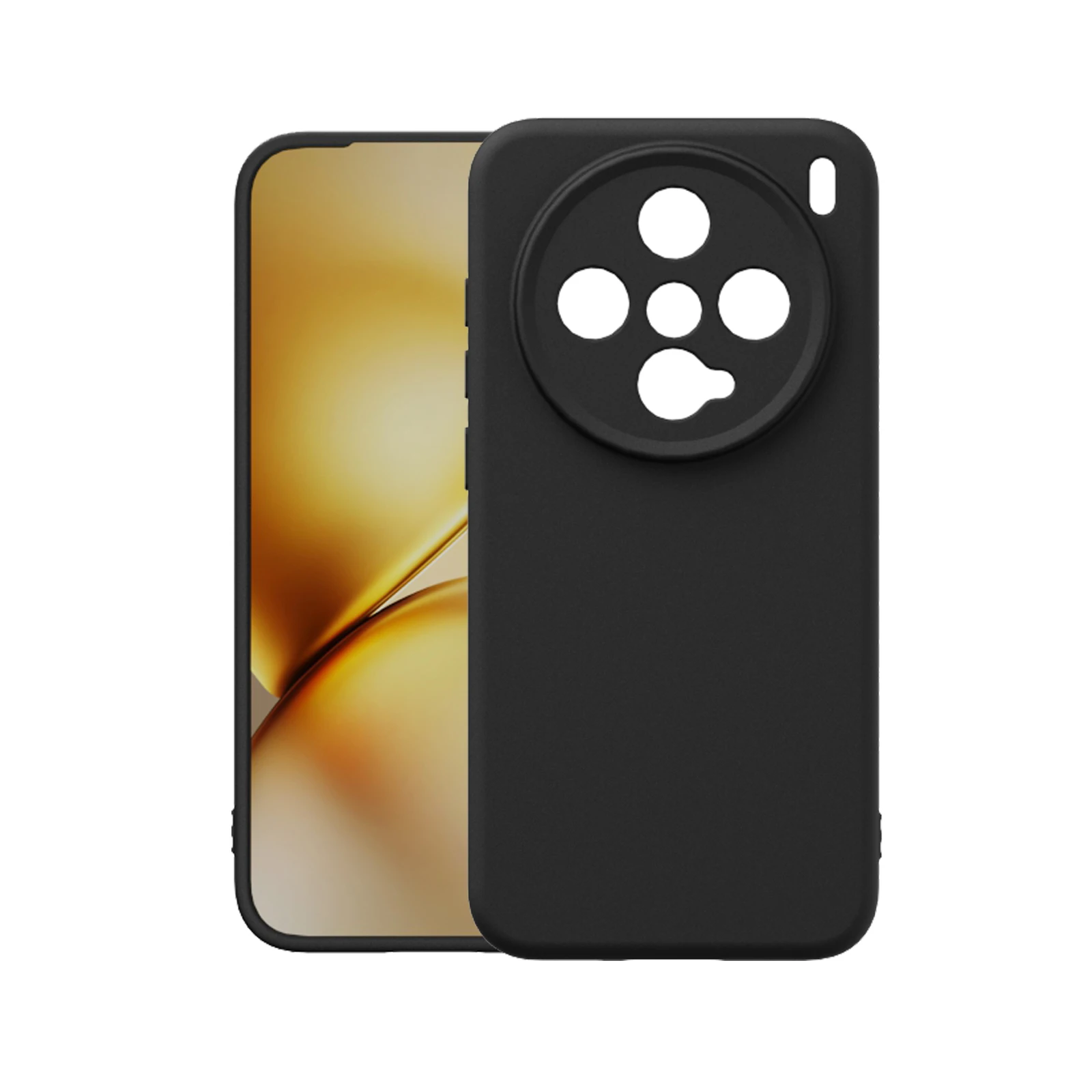 Shockproof Soft Liquid Silicone Phone Case with Slim Skin and Precise Camera Protection