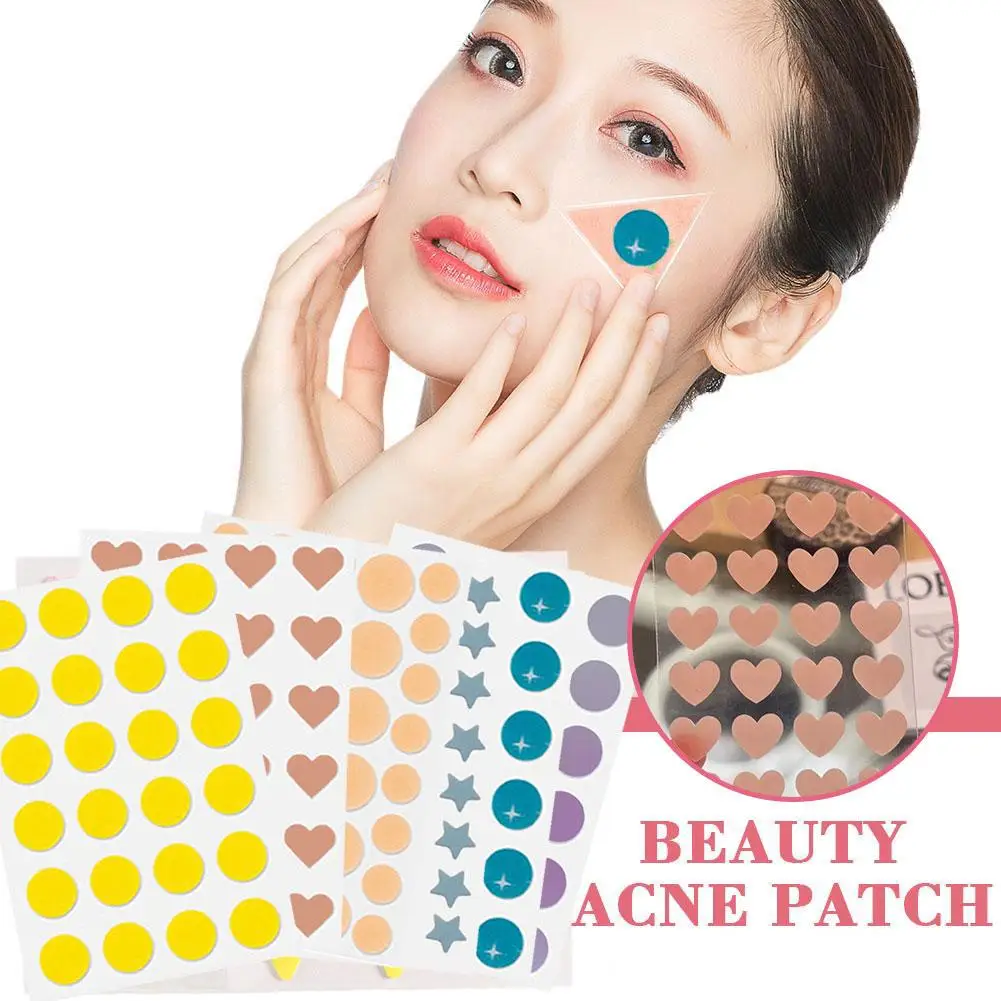 

24/36PCS Colorful Acne Pimple Spot Treatment Beauty Breathable Quick Invisible Skin Anti Care Effect Face Infe X6N5