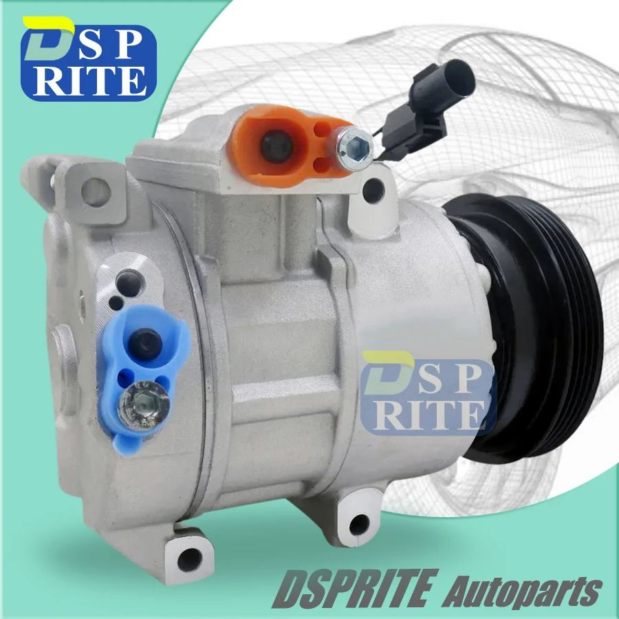 

97701-1G010 CAR A/C AC Compressor For Kia Rio Rio5 2006-2011 97701-1G000 977011G010 977011G000 CO 10980C