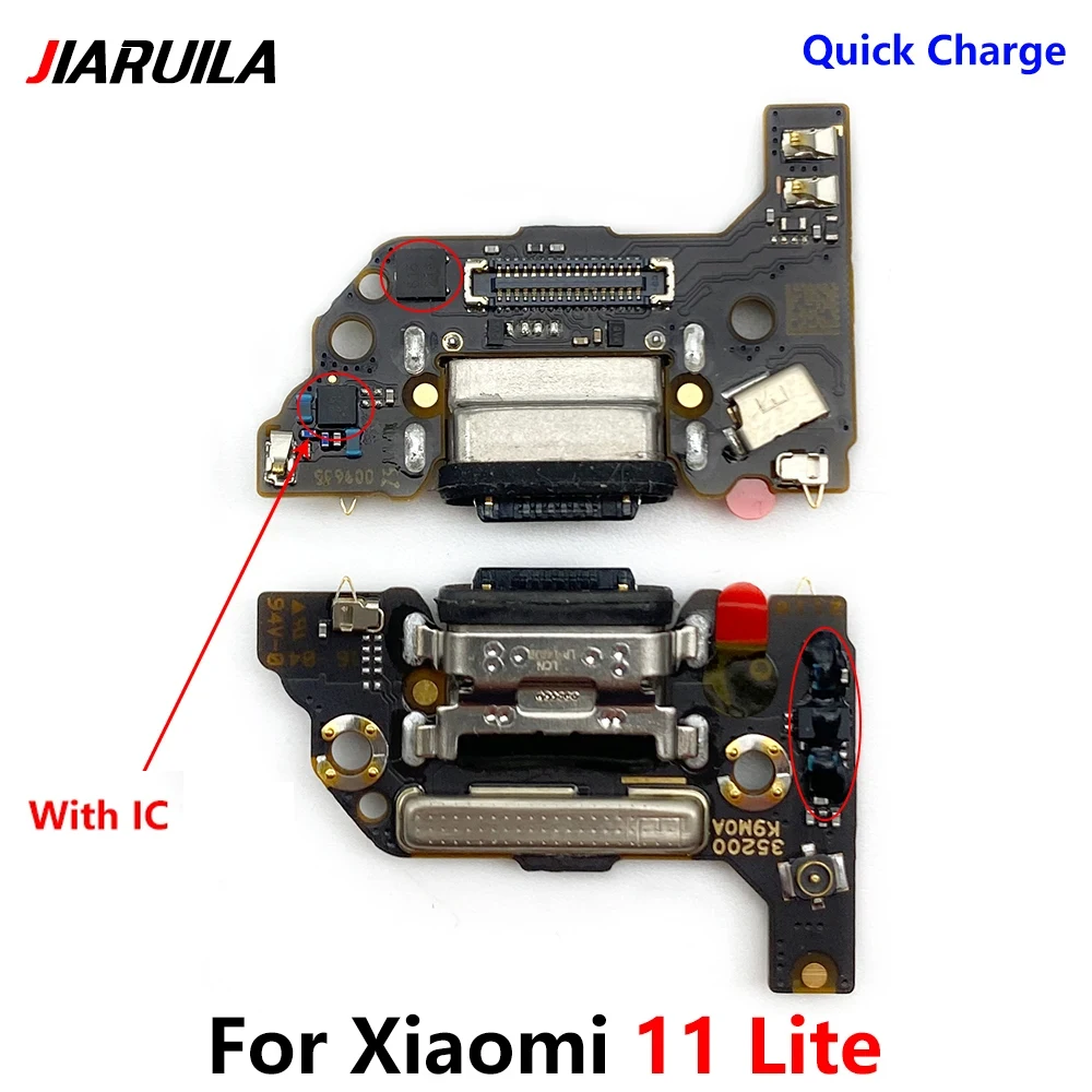 充電器ボードXiaomiMi 11, mi 11 lite, 4g/5g, m2101k9ag,USBポート 