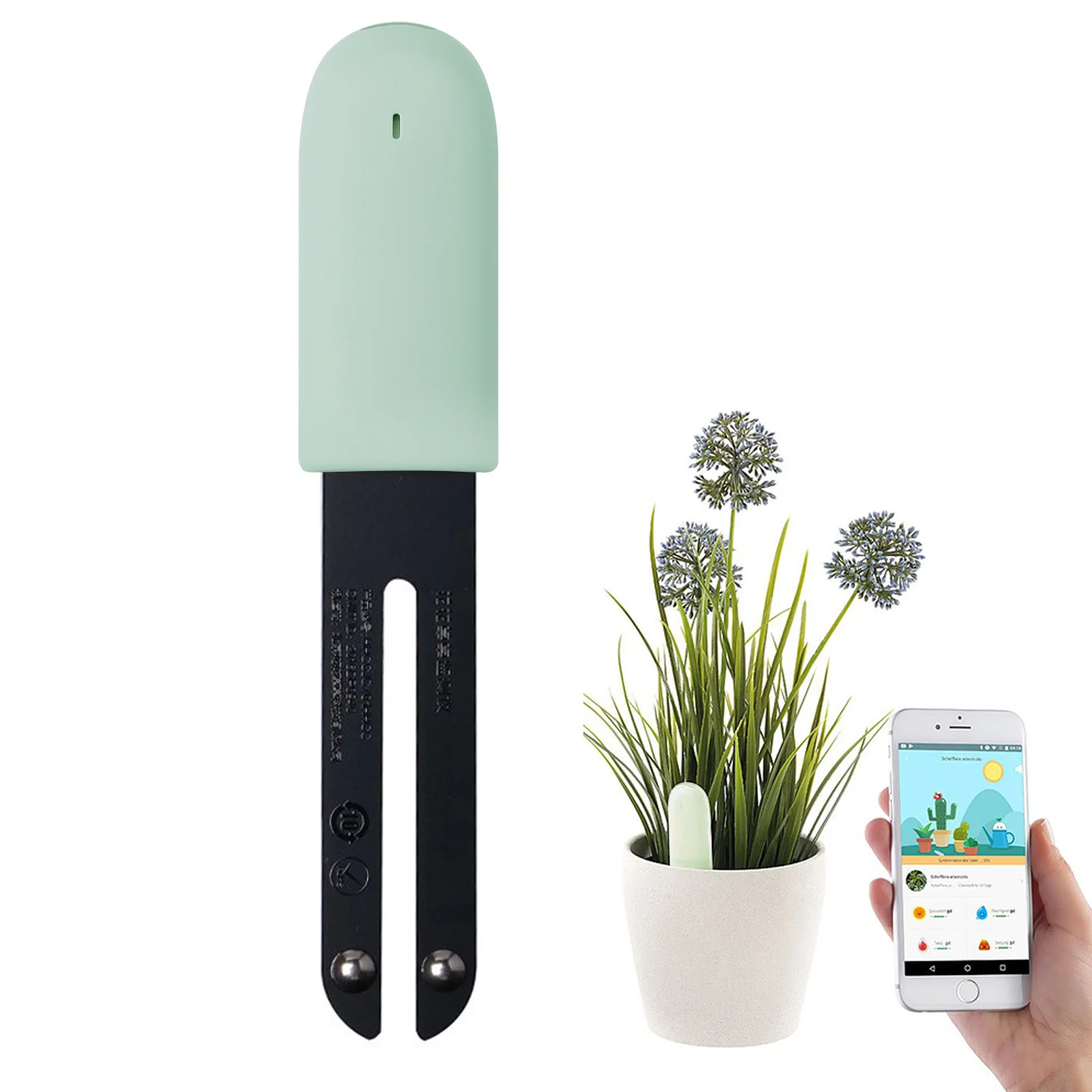 HHCC Flora Monitor Garden Care Plant Grass Soil Water Fertility Smart Tester Sen