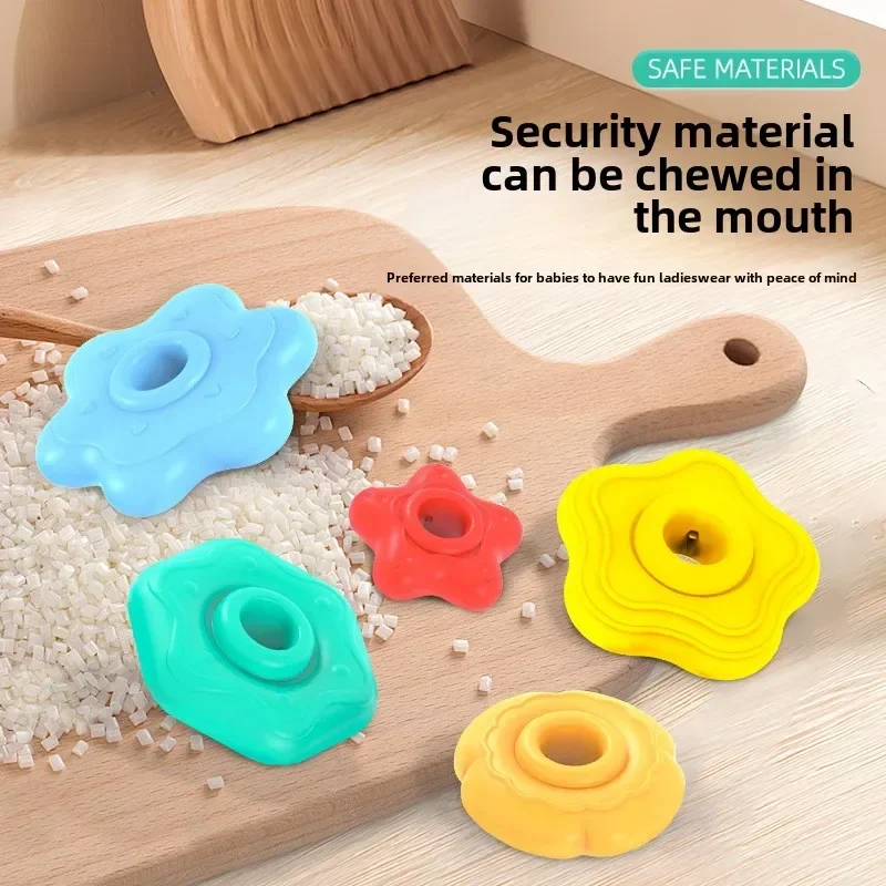 Educational Toys Puzzle Toys Stacking Puzzle Toys Stacking Toys Baby Rotating Rainbow Tower Montessori