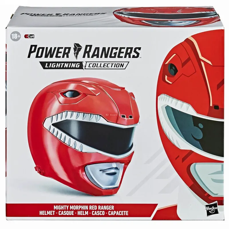 Hasbro Power Rangers PRG LC MMPR RED Ranger Helmet with Display