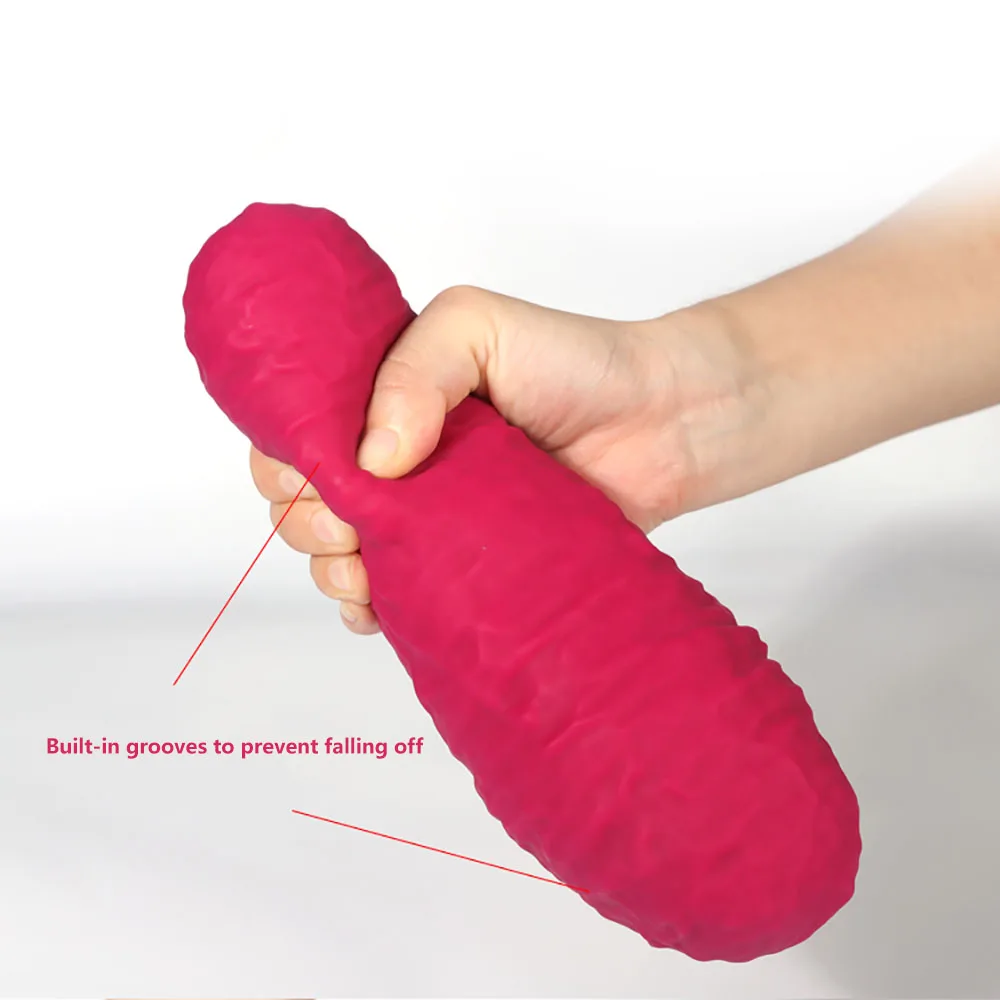 Huge Liquid Silicone Anal Plug For Anal Dilatation And Pleasure_voghion.com