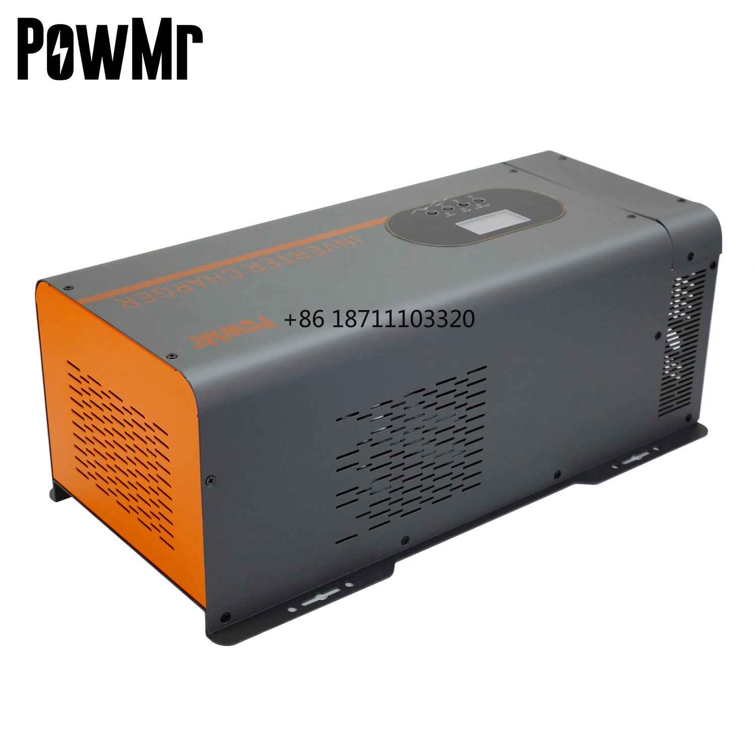 

Инвертор немодулированного синусоидального сигнала PowMr, 3000 Вт, 12 В, 220 В переменного тока, зарядное устройство 3 кВт, инвертор мощности для дистанционного использования вне сети