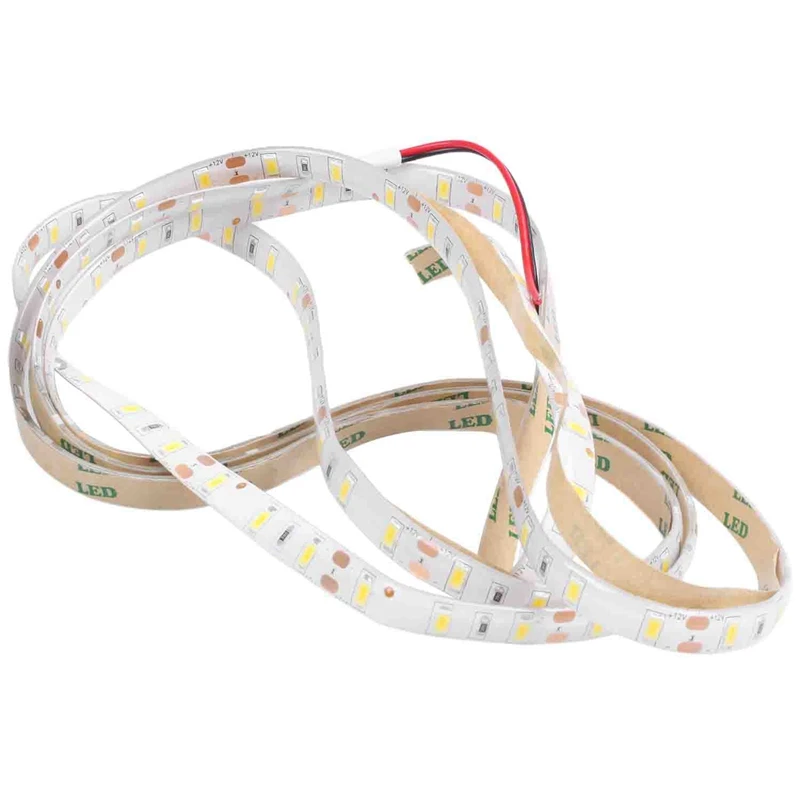 

2M Waterproof LED light bar 120-5630 SMD Strip Light Garland Decoration for Car / Bike DC 12V (Warm White)