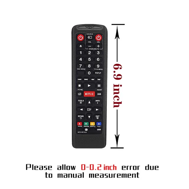 Housse de protection pour télécommande Samsung TV, étui souple en Silicone,  AA59-00786A AA59-00602A AA59-00666A AA59-00741A 00817A - Type Red