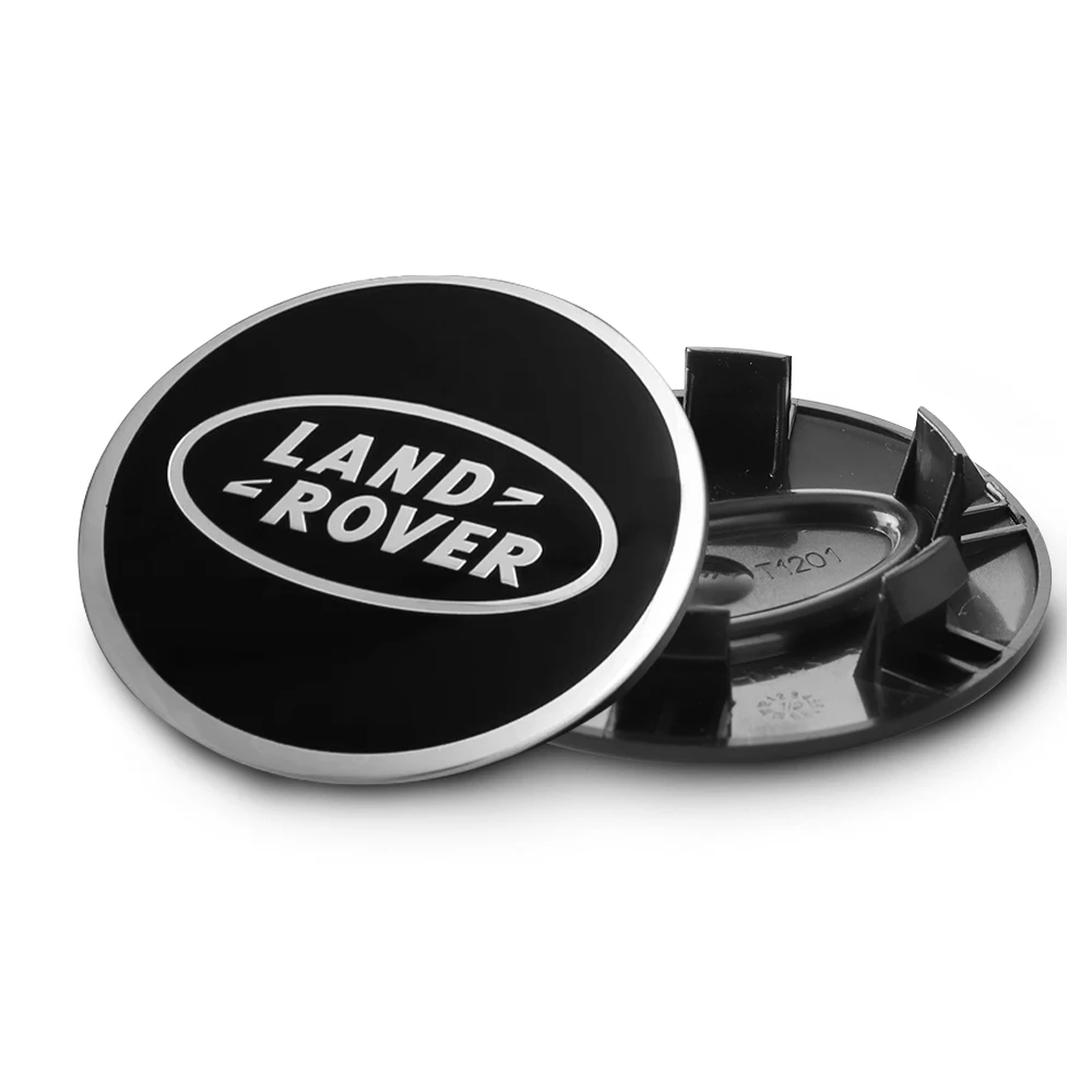 Wheel Center Caps 4pcs 62mm Car Styling Car Wheel Center Hub Cap Covers Badge For Landrover SVR Discovery Velar Evoque Range Rover L405 L320 L322