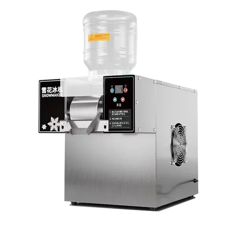 ZB-XBJ60Z 60KG/24H Korean Snowflake Ice Machine Snow Ice Shaver Machine With Water Dispenser Ice Bingsu Machine 2