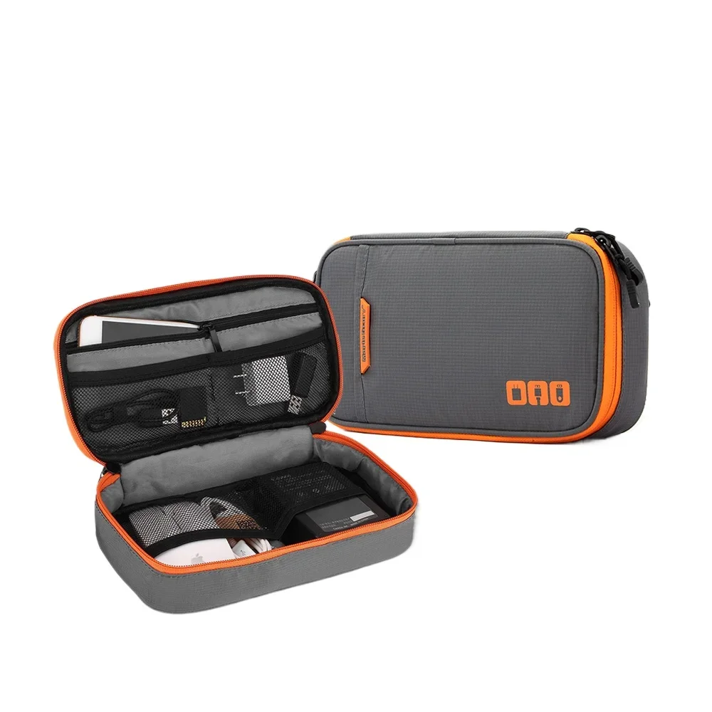 Portable Waterproof Travel Cable Organizer Bag for Electronics and Accessories Storage