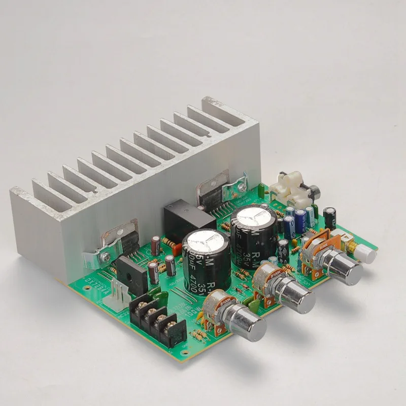 저주파 향상된 고전력 앰프 보드, TDA7293 2.0, 100W + 100W, DX-7293 , 신제품