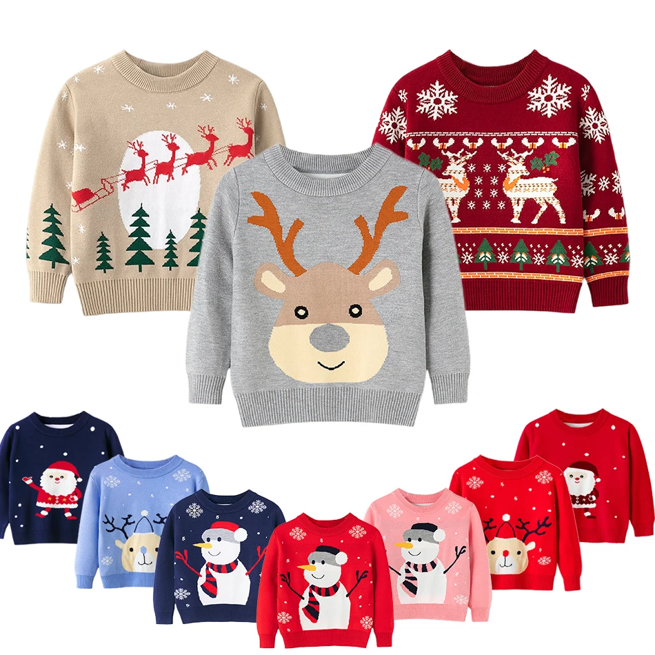 Christmas Sweater Girl 6 Years Christmas Sweater Boy 6 Years