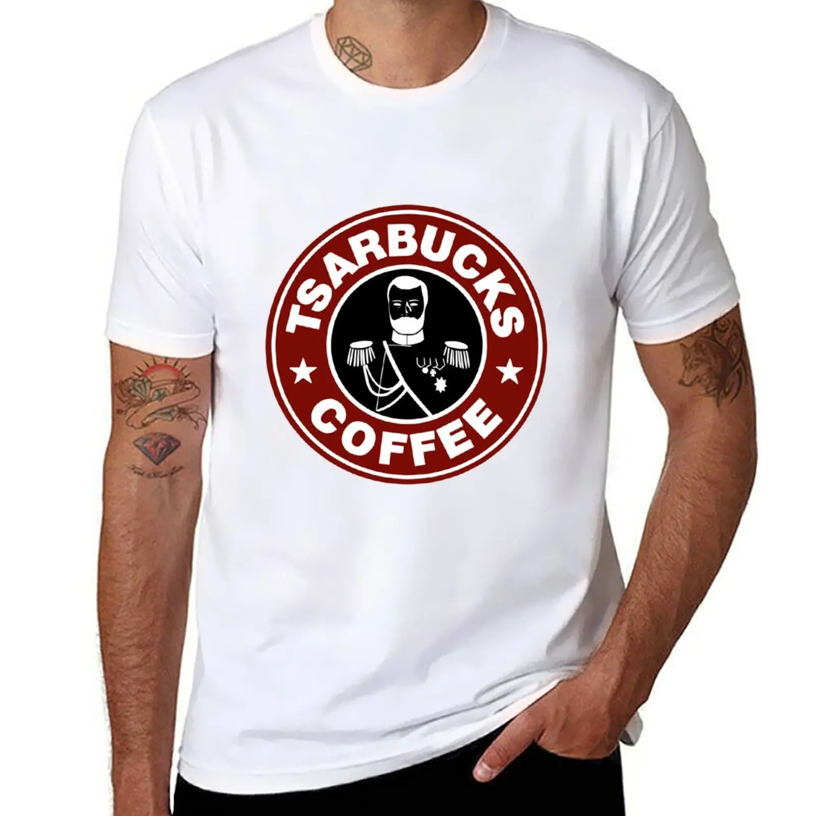 

Tsarbuck T-Shirt cute clothes sublime blacks boys whites Men's cotton t-shirt