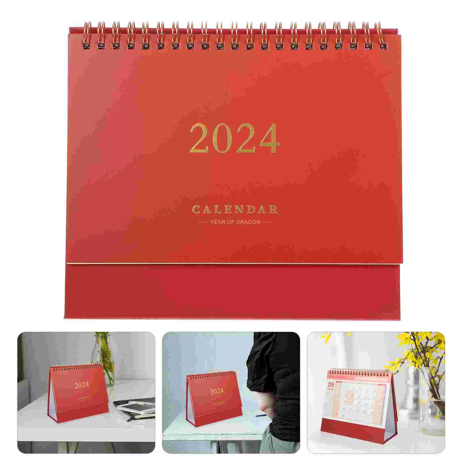 Desk Calendar 2023-2024 Desktop Calendar 18 Months Wall Calendar 2024 Calendar Calendar Planner Home Office Decoration