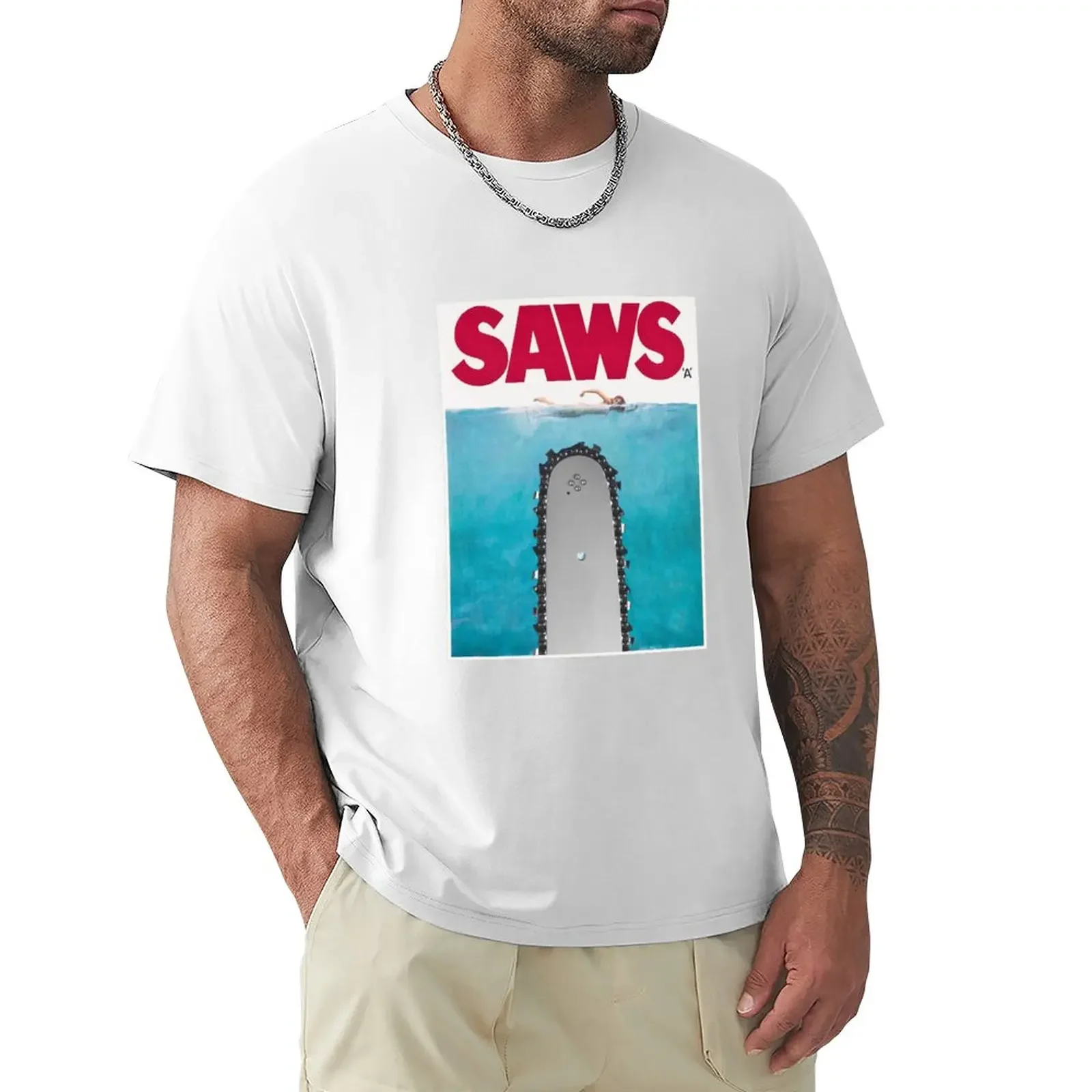 

SAWS T-Shirt Aesthetic clothing summer tops quick-drying oversizeds men t shirts