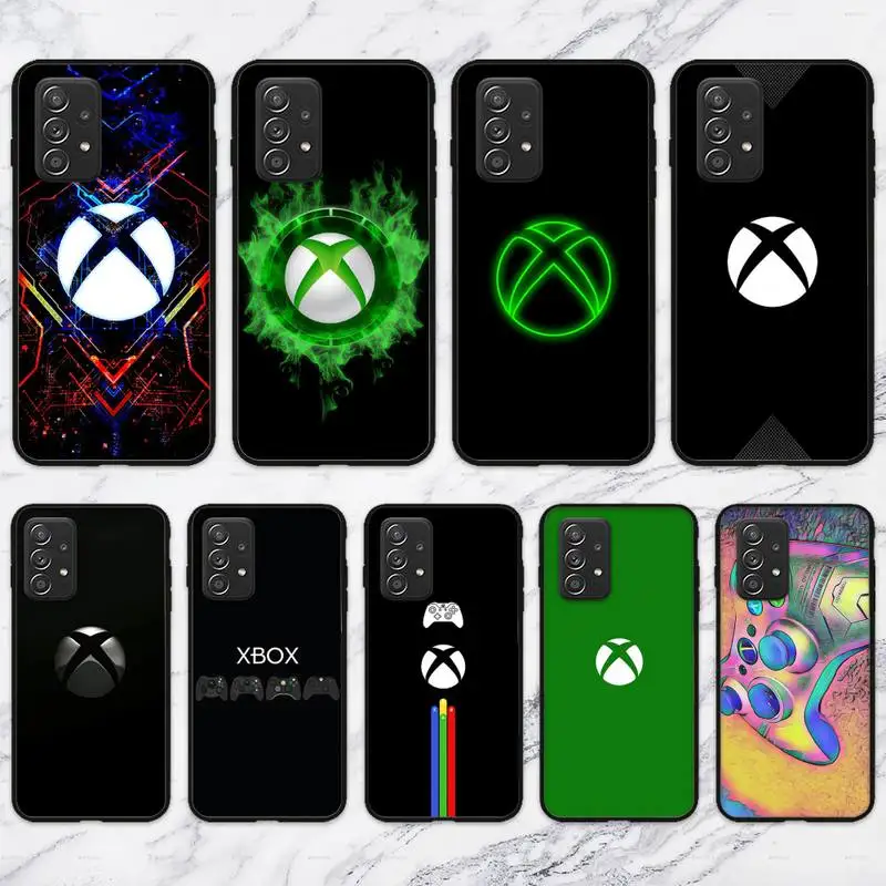 Game X-Xbox Cool Phone Case Per Samsung Galaxy S10 S20 S21 Note10 20Plus Ultra Shell