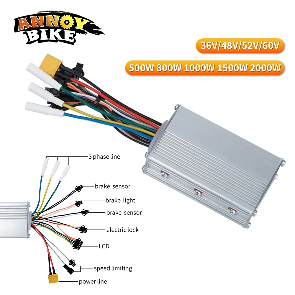 Moteur Brushless 48V 1800W Pour Scooter, Vélo, Quad, Kart – Marque Boma