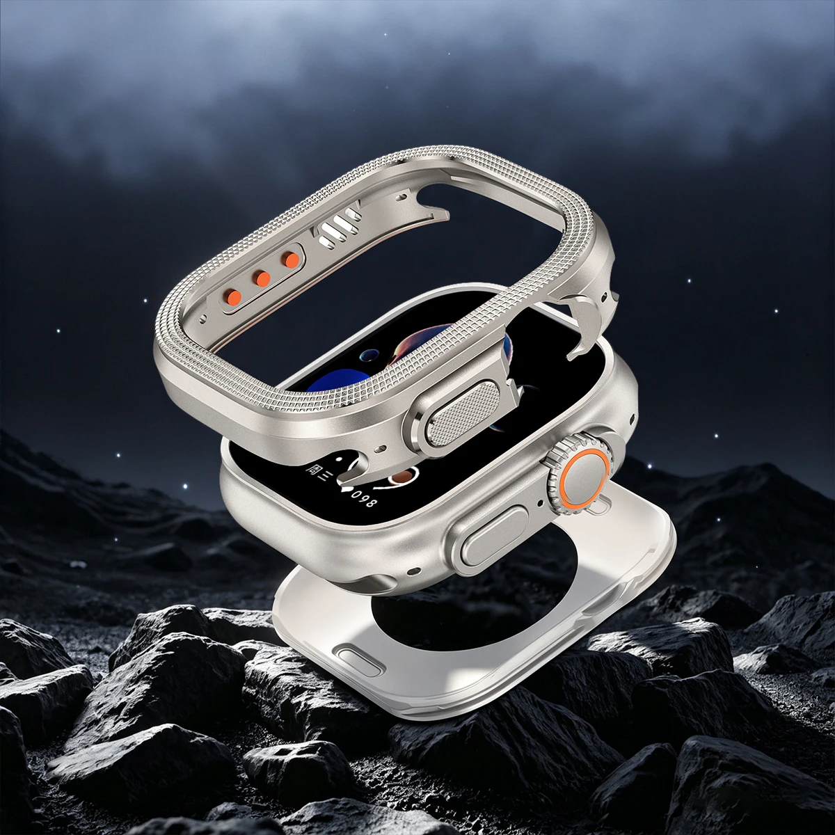 Elegant Rugged Metal Protective Bumper Case