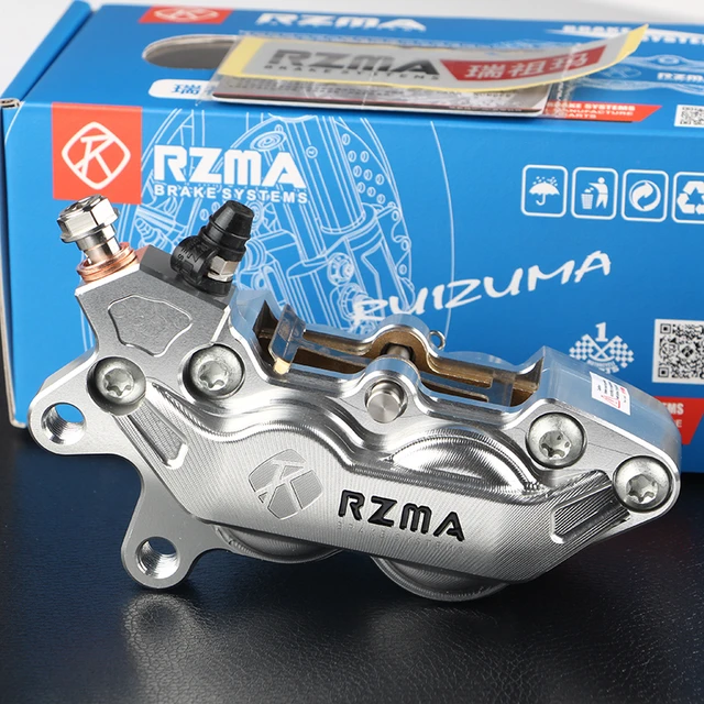 Rzma Moto Piston 4*30mm Cnc Étrier De Frein Pompe 4 Piston 40mm Lanceur  Pour Honda Yamaha Kawasaki Suzuki Modifier Hf6 - Moto Freins - AliExpress