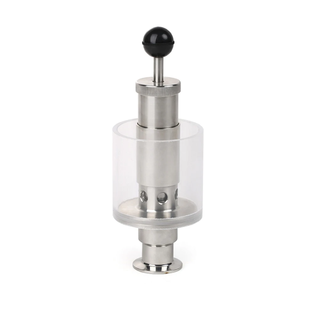 Spunding Valve SS304 Variable Pressure Relief Valve 0,2-3,2 Bar Clamp 1.5 " (OD 50.5mm)