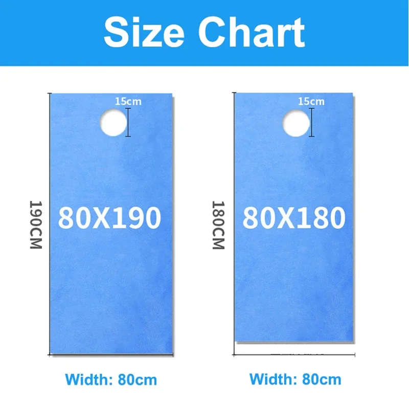 Waterproof Disposable Sheets Non-woven Salon Spa Bed Sheet Breathable Massage Scraping Therapy Oil Proof Bed Cover 4