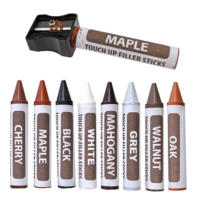 8 Colors Waterproof Furniture Touch Up Paint Tools Scratch Stain Paint Peeling Repair Marking Pen Large Capacity Marker Pen furniture scratch repair pen