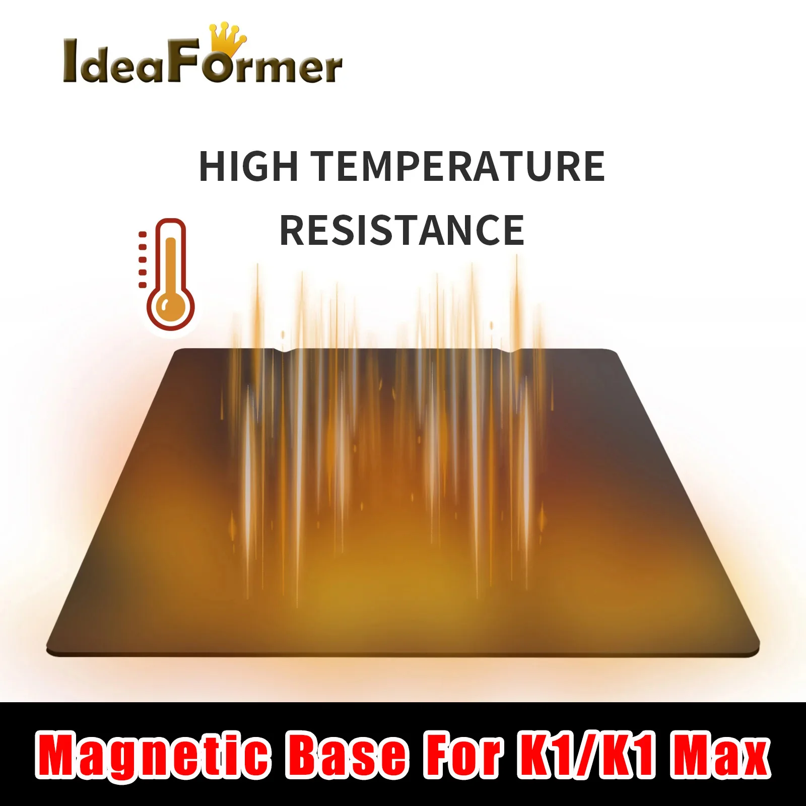 Adesivo Magnetico Per K1 Max Strong Magnetism Adhensive Base Per Creality K1 Ender 3 S1/Pro Upgrade Ender5 S1 Base Magnetica