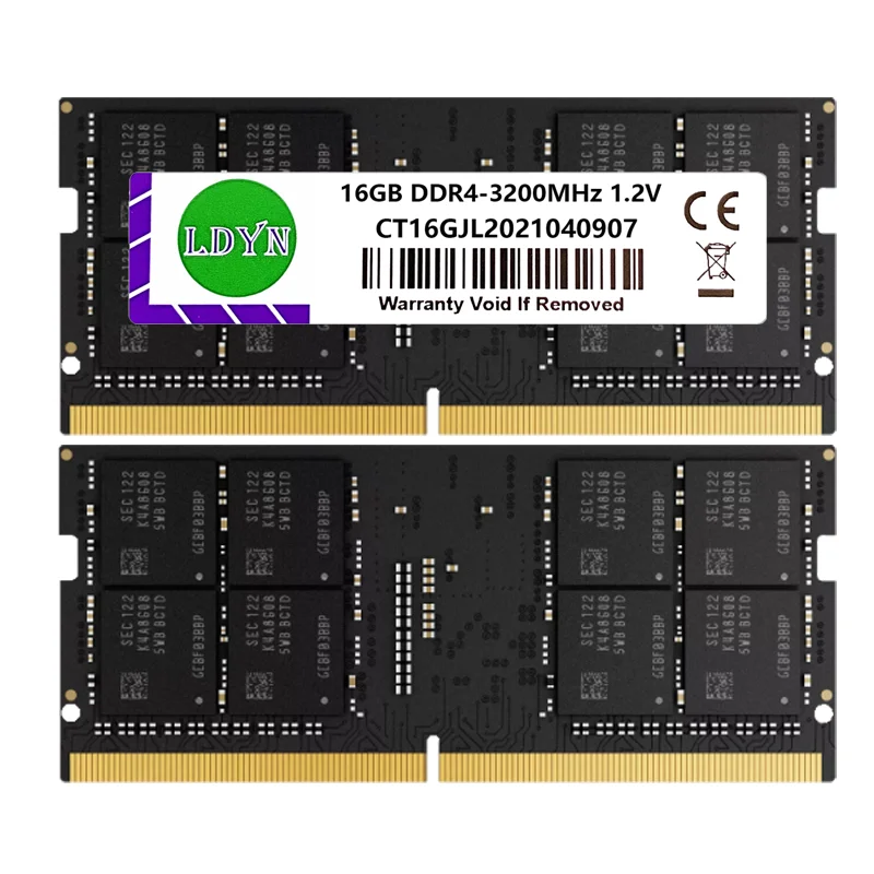 Lot De Barrettes RAM DDR4 Pour Laptop - 4Go à 32Go - Fréquences 2133 à 2666MHz - SODIMM