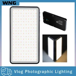 Manbily MFL-06 Vlog Photography Lighting 180 LEDs 4500mAh Dimmable LED Video Light Fill Lighting Pocket Light