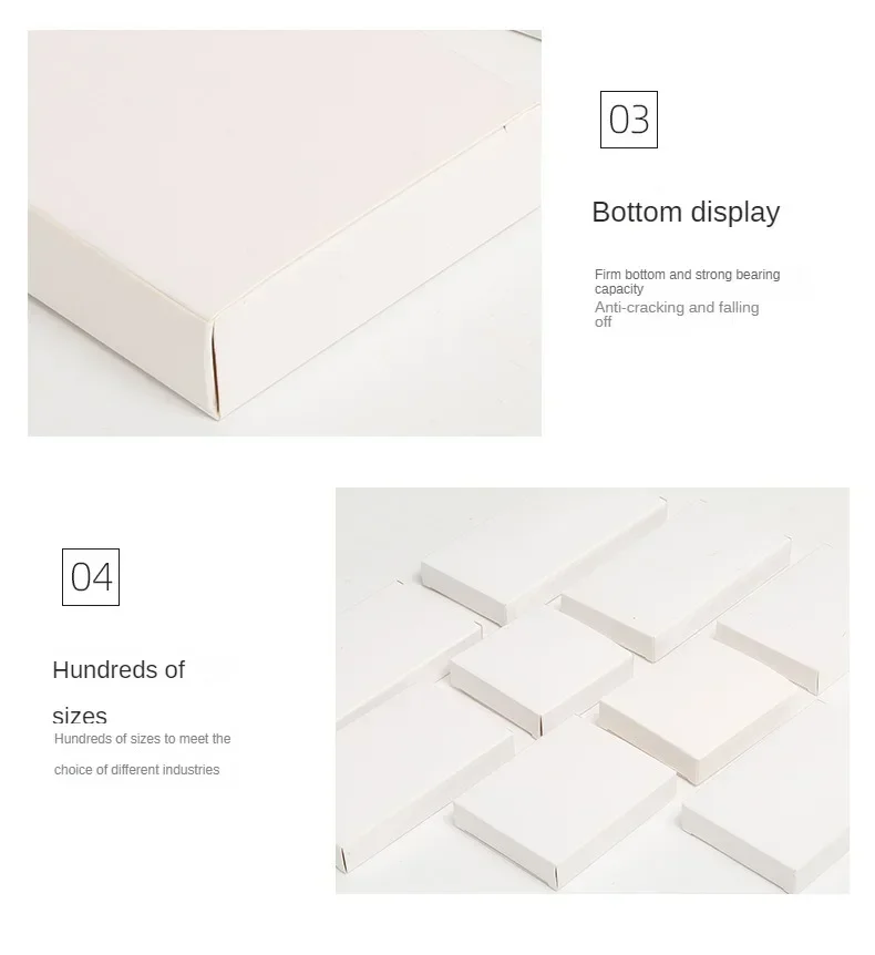 Folding Carton White Cardboard Box – Custom Square Box with Spot White Finish for Packa... - SKU FCB12235 - UGI Packaging