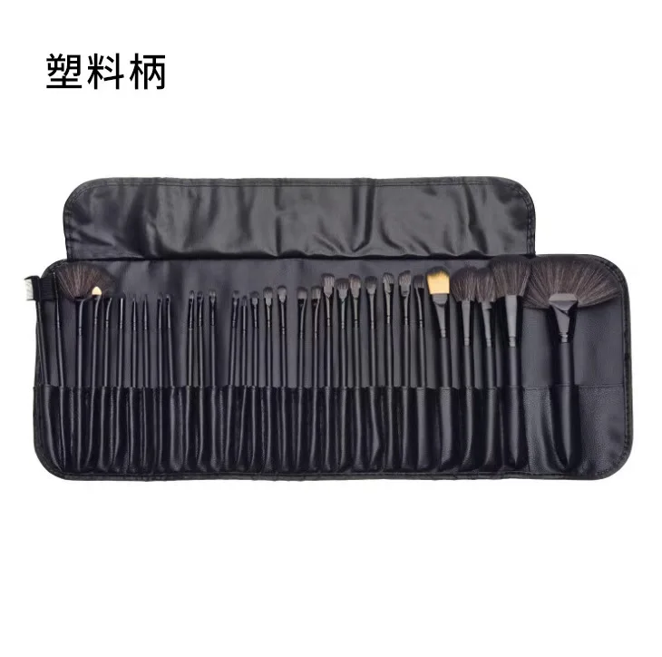 Set completo di 24 pennelli per il trucco, setole sintetiche di alta qualità, super morbide, strumenti professionali per l'applicazione di cosmetici, pennello per sopracciglia - immagine 6