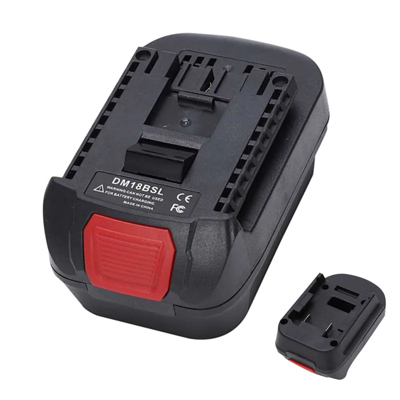 

Адаптер преобразователя батареи DM18BSL для Milwakee 18 в и Dewalt 20 в, литий-ионный аккумулятор, используемый для Bosch 18 в, аккумулятор для инструмента