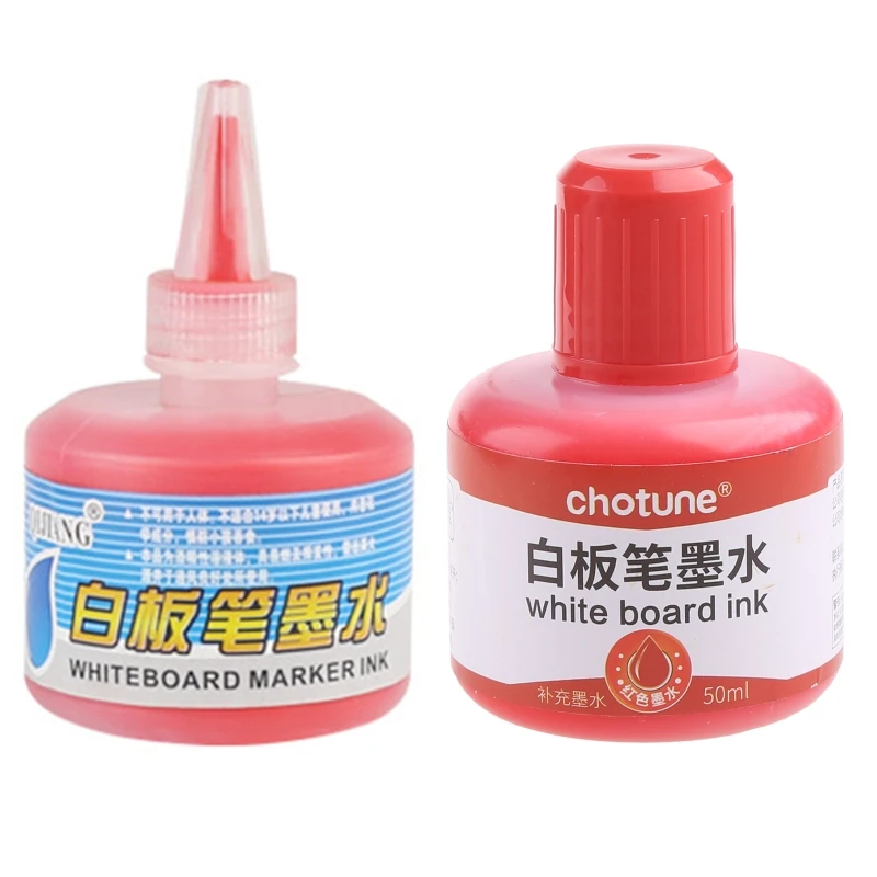 Alcohol Marker Ink Refill 1 Bottle 50ml Refill Ink for Whiteboard Marker Pen