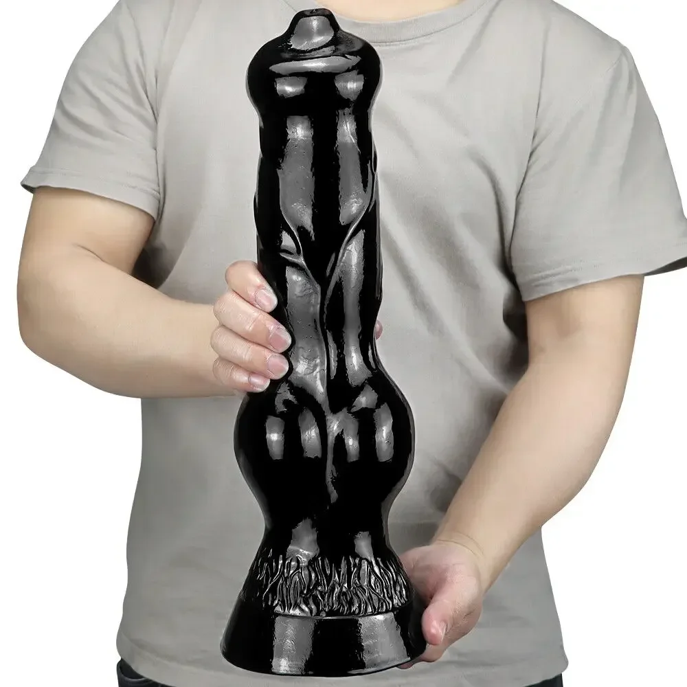 

Huge Animal Dog Dildo Ass Plug Anus Vagina Expansion Massager Prostate Stimulation Masturbation Device Men And Women Adult Store