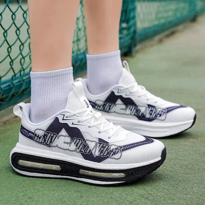 Men's Sneakers - Lightweight Low-Top Design, Cushioned Soles, Suitable for All Occasions, Ideal for Fitness, Jogging, Daily Commuting, and Casual Wear - Minimalist Sports Style (Unisex)