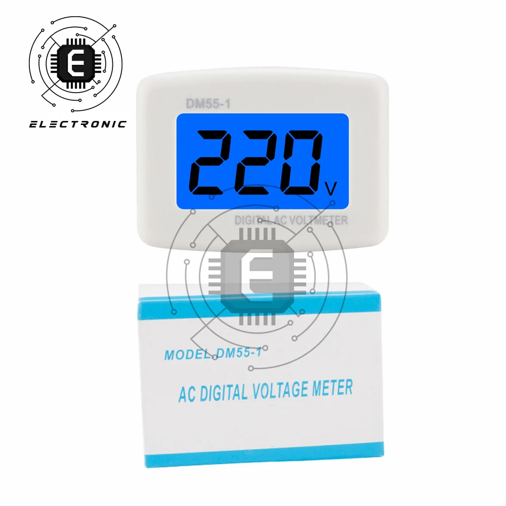 DM551DigitalPlugInVoltageMeterEUUSPlugVoltageTesterWall