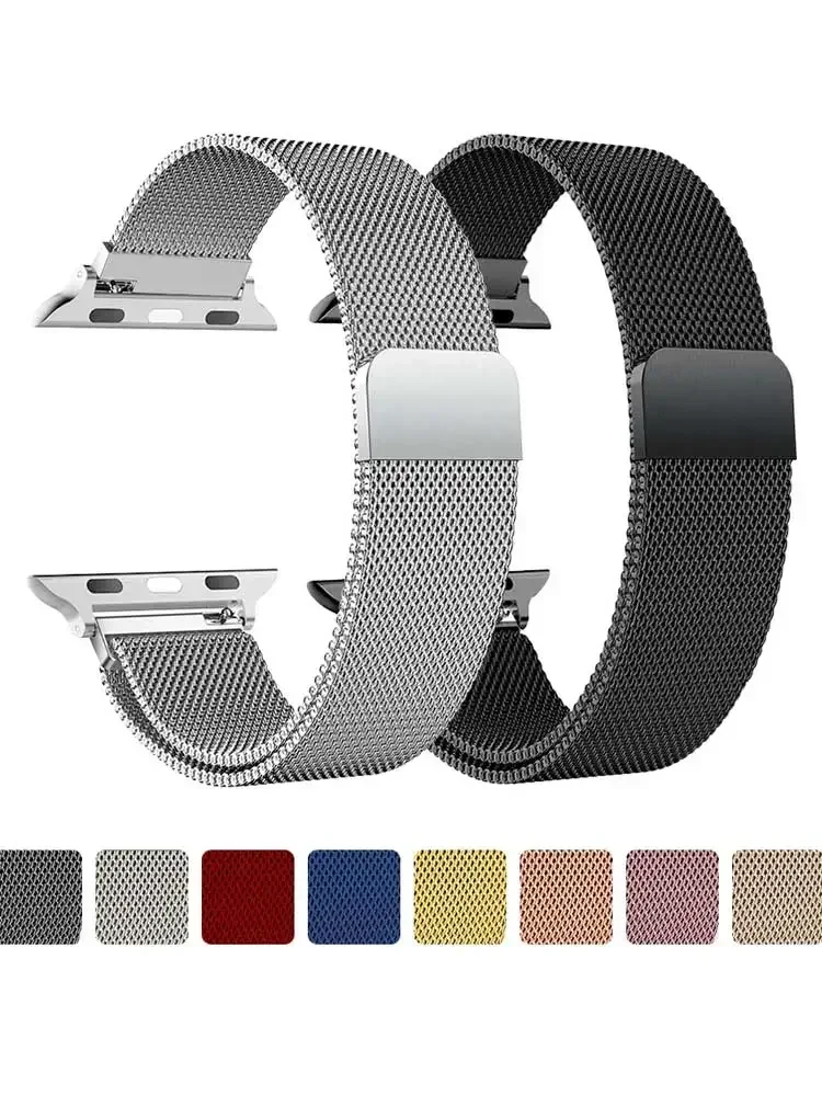 Luxurious Metal Milanese Loop Band