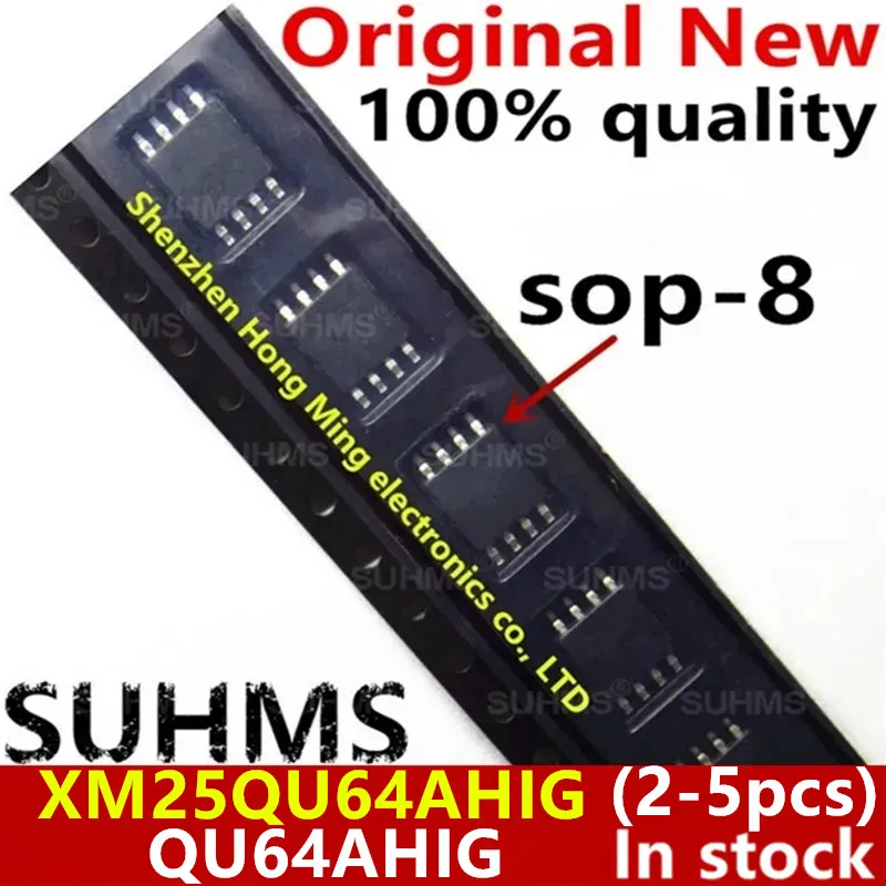 

(2-5piece)100% New XM25QU64AHIG QU64AHIG QU64AH1G sop-8 Chipset