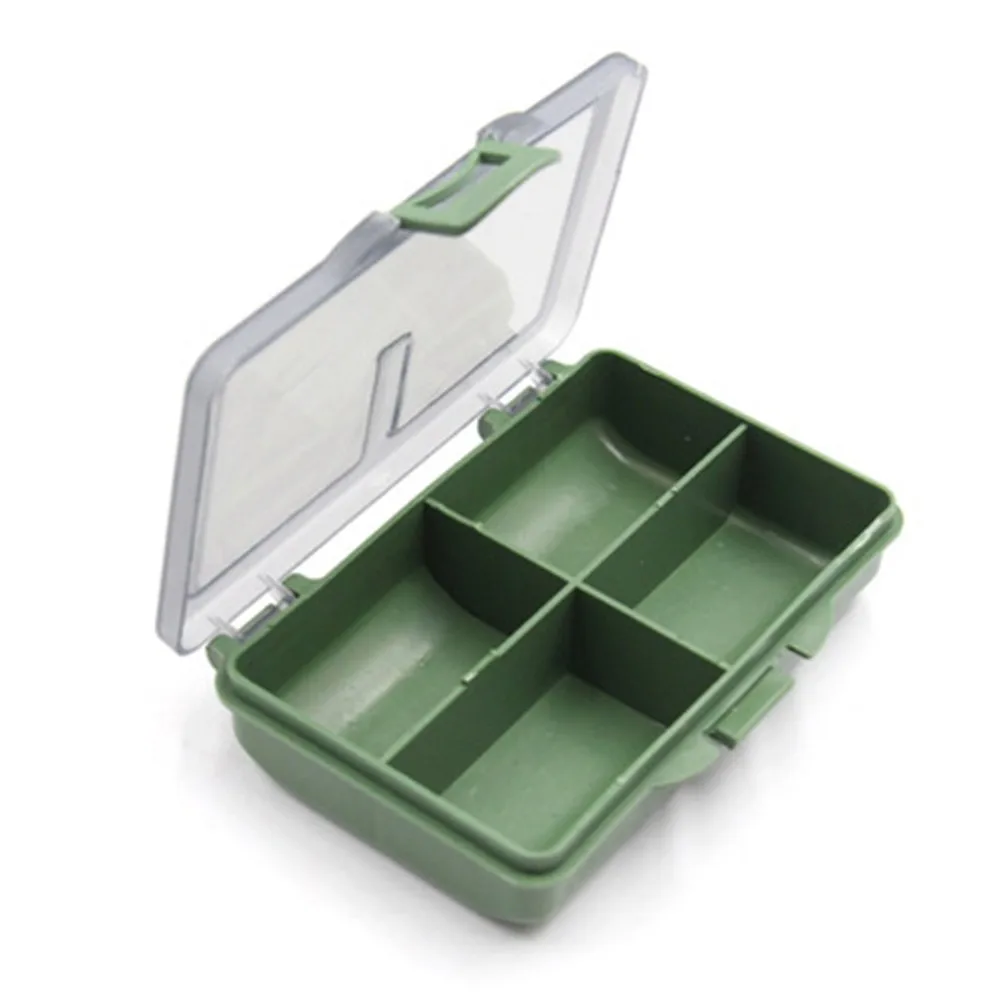 1-8 Compartments Storage Box Carp Fishing Tackle Boxes System Fishing Bait Spoon Hook Storage Container Portable Fishing Box