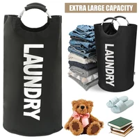 82L Dirty Clothes Basket Large Capacity Foldable Laundry Basket Clothes Storage Basket Multifunction for Laundry Room Dorm 3