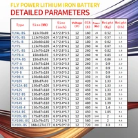 Démarreur de moto étanche avec BMS, batterie au lithium, scooter veFePO4, vélo de course, degré, 4L-BS, 5L-BS, 12V, 2Ah, 3Ah, CCA, 160A, 180A 6