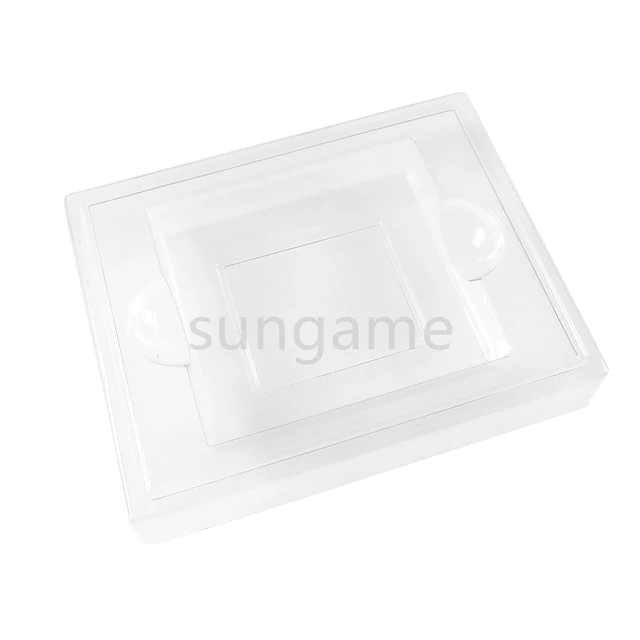 Nintendo ゲームボーイとゲームボーイカラークリアー及び専用カートリッジ 任天堂用の完全なガラスケース,桜のスクリーンレンズ,任天堂