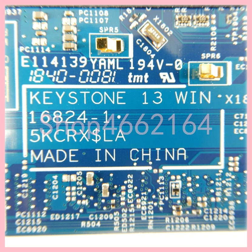 Placa-mãe 168241 com Cpu I36006u I57200u Cpu para Dell Latitude 3380 Laptop Cn066frk 063jcx Testado e Testado - Imagem 6