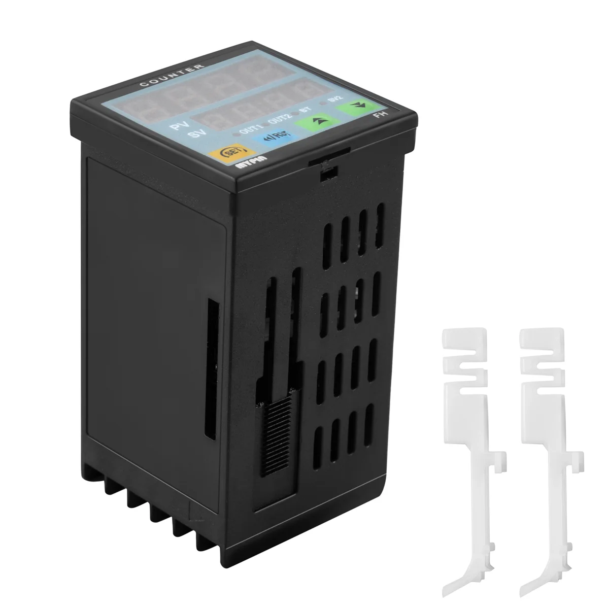 MYPIN 4 디지털 카운터 길이 카운터 길이 계량기, 다기능 지능형 90-260V AC/DC 프리셋 릴레이 출력