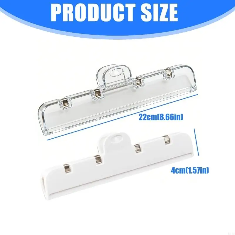 자석 플라스틱 종이 클립 22cm 긴 꼬리 자석 메모 메모 클립 냉장고 화이트보드 문서 메모 조직 896C