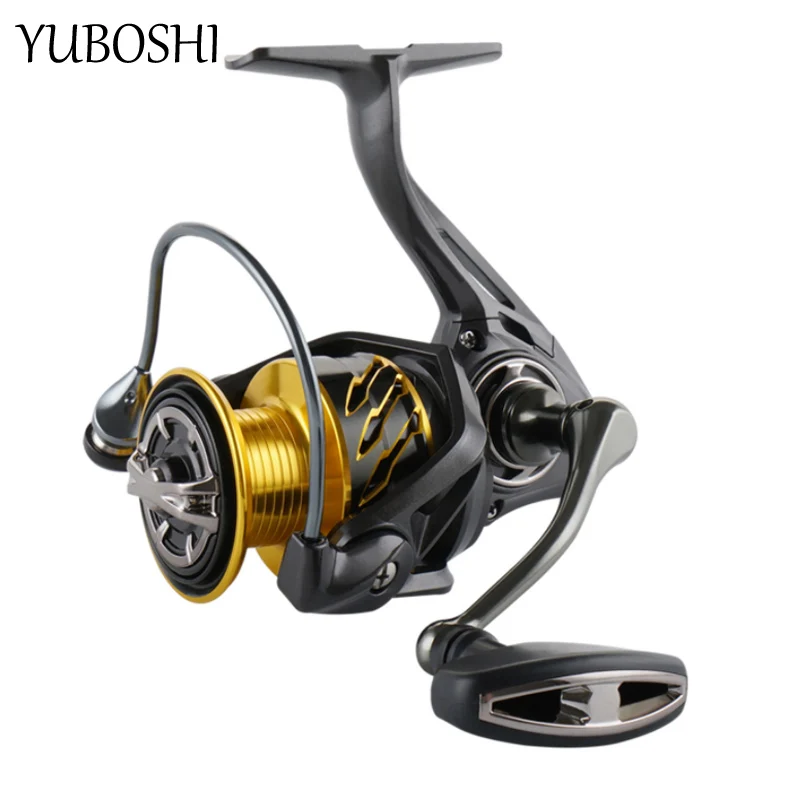 

YUBOSHI New 2000-6000 CJ-Series 5.2:1/4.9:1 Spinning Wheel 9+1BB Finely Carved Aluminum Alloy Spool Fishing Reel